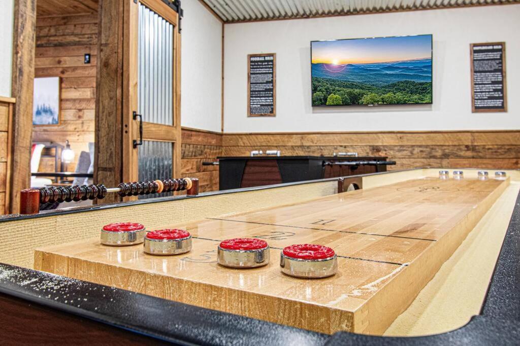 Cherry Log Summit Cabin By Bk Stays - Family Friendly - Playground - Game Room - Jacuzzi - Amazing Mountain Views Экстерьер фото